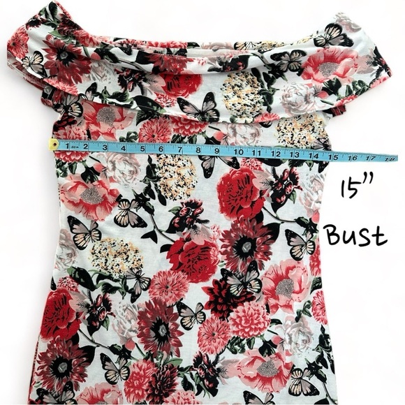 NWT Wild Child Mini Floral Dress M - Picture 6 of 11